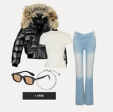 VIRAL OUTFIT -  MIDNIGHT GOLD